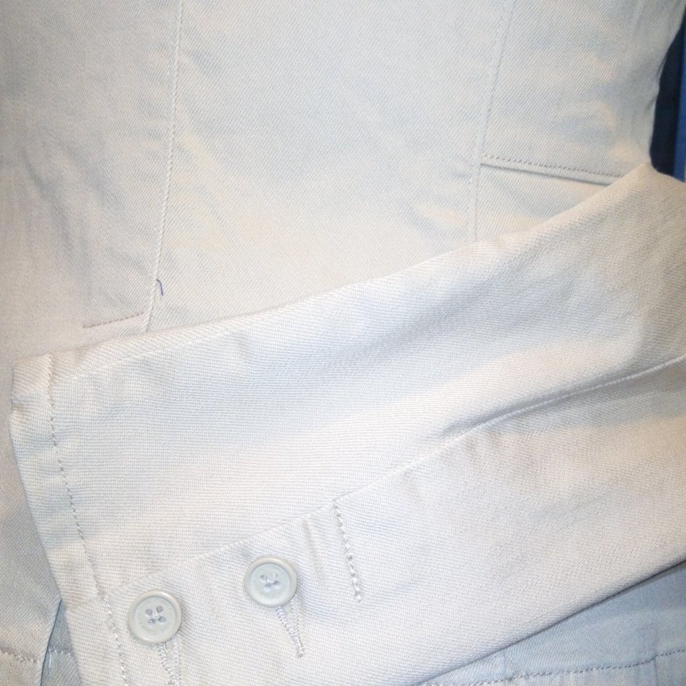 Calvin Klein Jeans Tan Hourglass Blazer Sz M - Picture 5 of 15